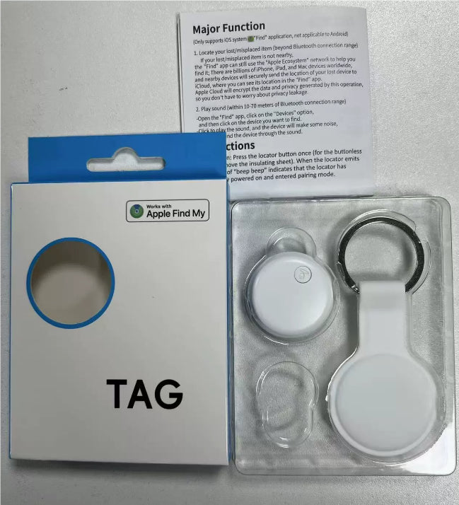 Reflective Pet Collar with AirTag Holder