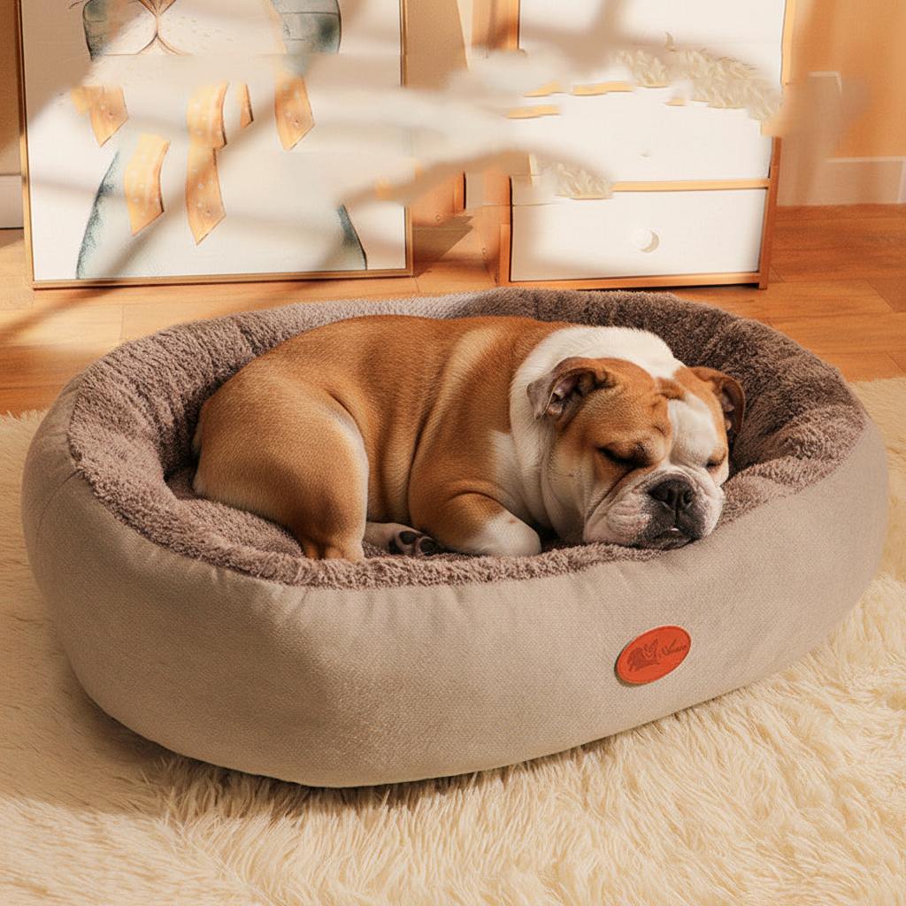 Winter Warm Pet Nest Bed for Dogs & Cats – Removable & Washable