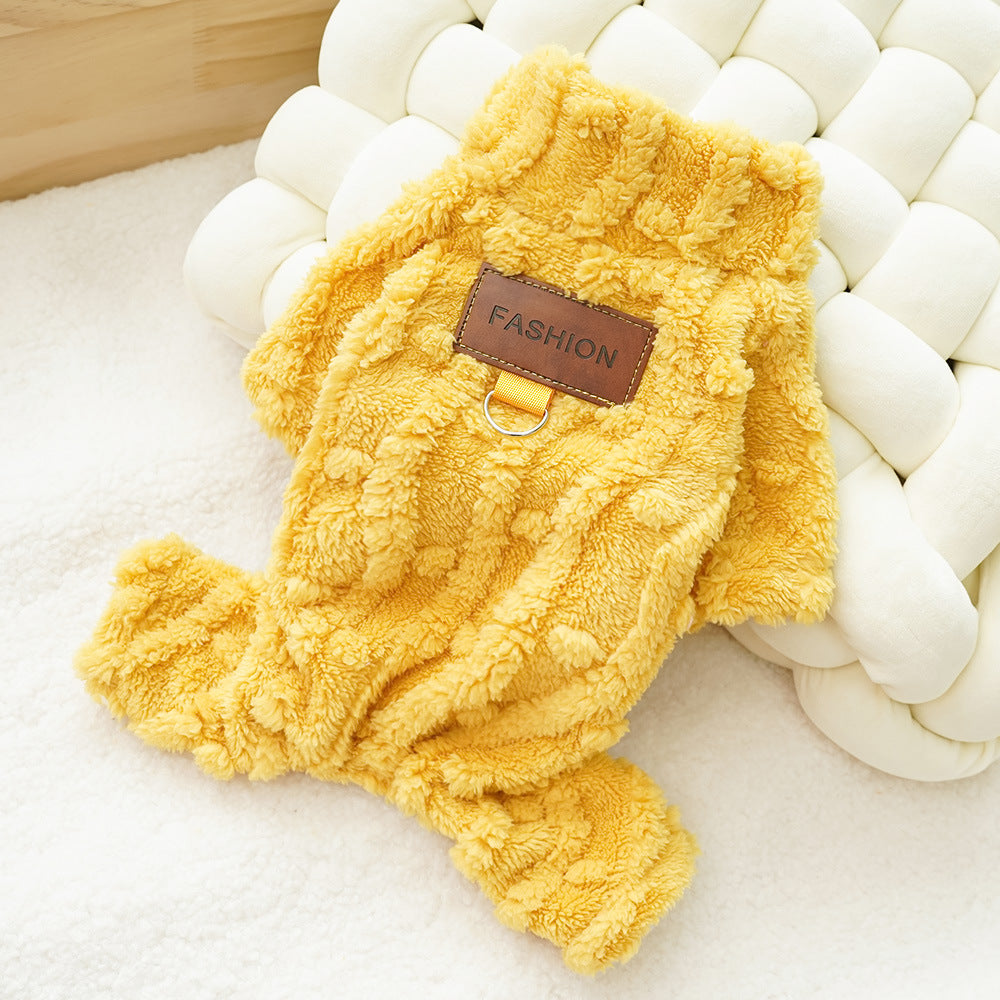 Pet Dog Cat Clothes Cat-related Products Autumn And Winter Jarre Aero Bull