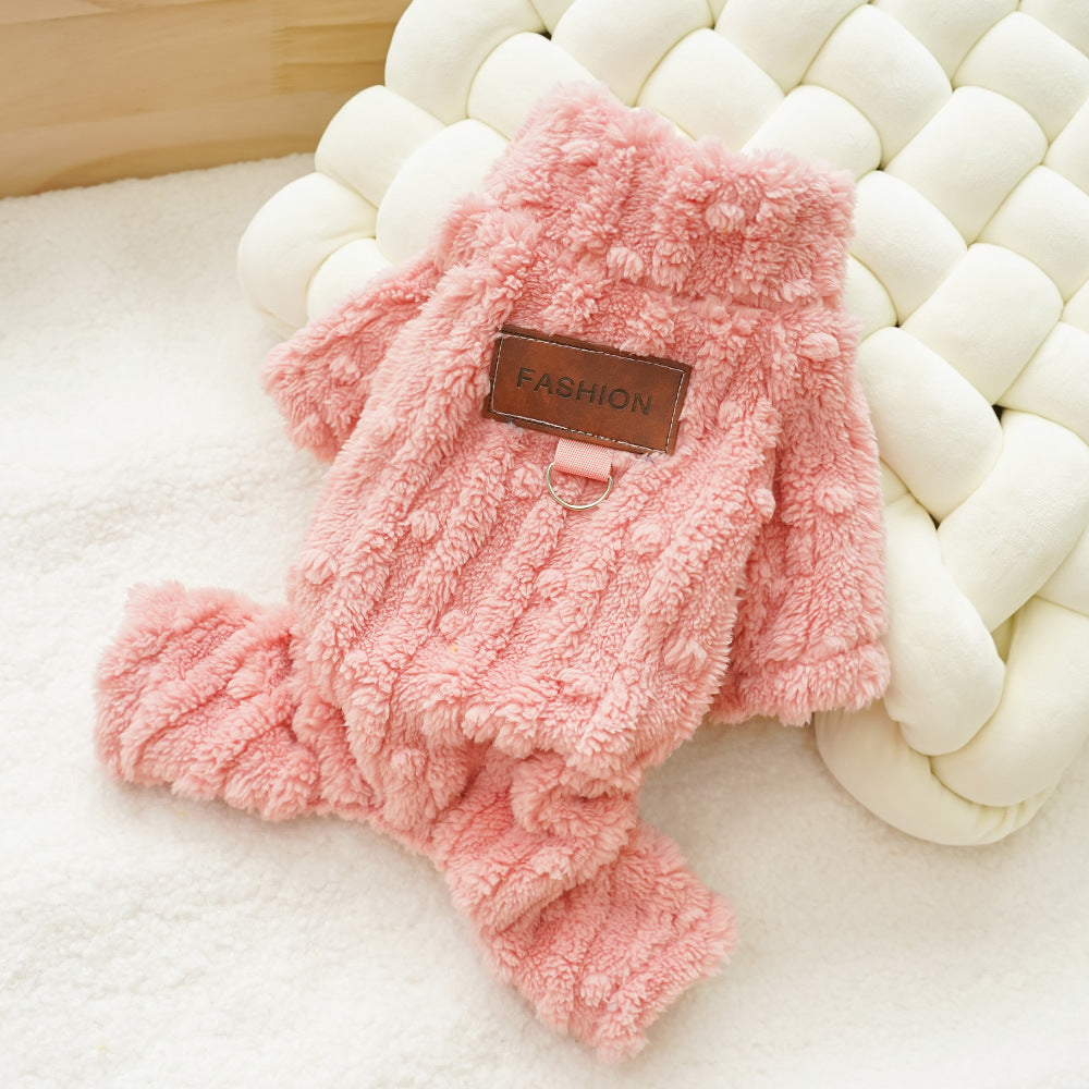 Pet Dog Cat Clothes Cat-related Products Autumn And Winter Jarre Aero Bull
