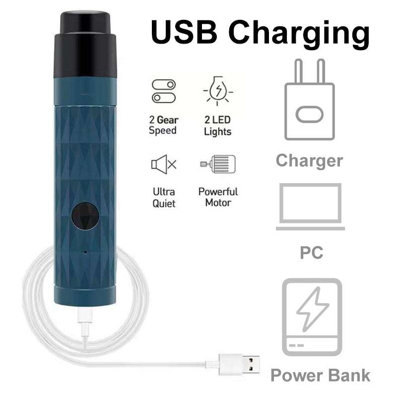 Electric Pet Nail Grinder with LED Light
